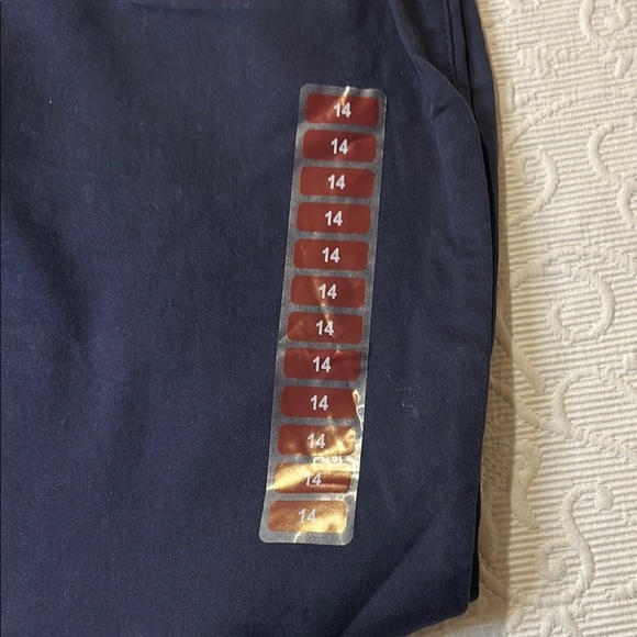 GAP Blue Stretch Skinny Pants Tailored Fit. Size 14. NWT - Picture 3 of 9